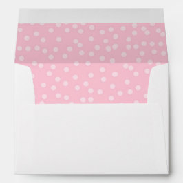 Punto rosa Chica de sobres Cumpleaños Princesa Con