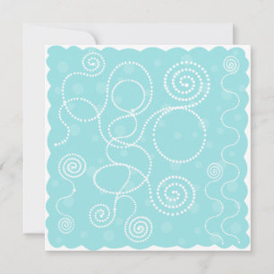 Puntos azules y blancos y nalgas