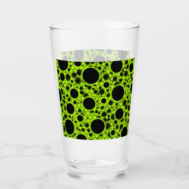Puntos de burbuja espacial - Lime (Anverso)