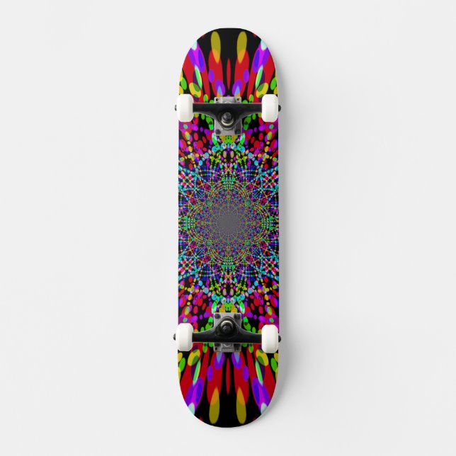 Puntos de color 3 Skateboard (Anverso)