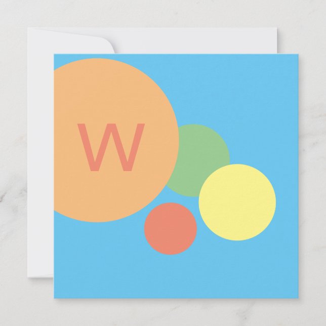 puntos de confeti de arcoiris pastel Invitación /  (Anverso)