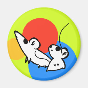 Puntos de los ratones - imán