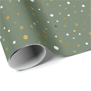 Puntos de papel de aluminio falsos modernos regalo