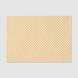 Puntos De Polka Amarillo En Papel De Tejido Crema