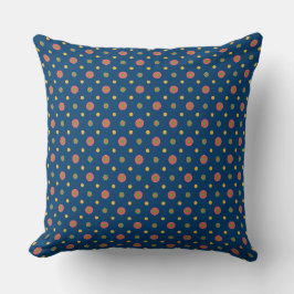 Puntos de Polka Jumbo Quirky, cojín de almohada az