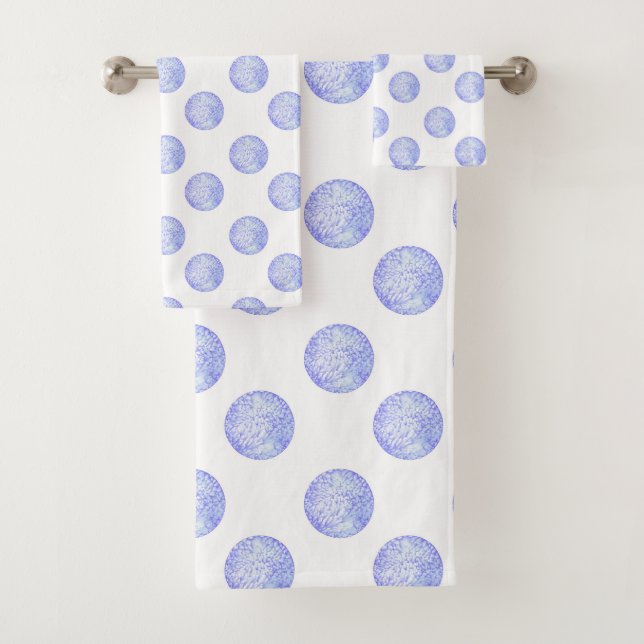 Puntos de Polka Periwinkle (In situ)