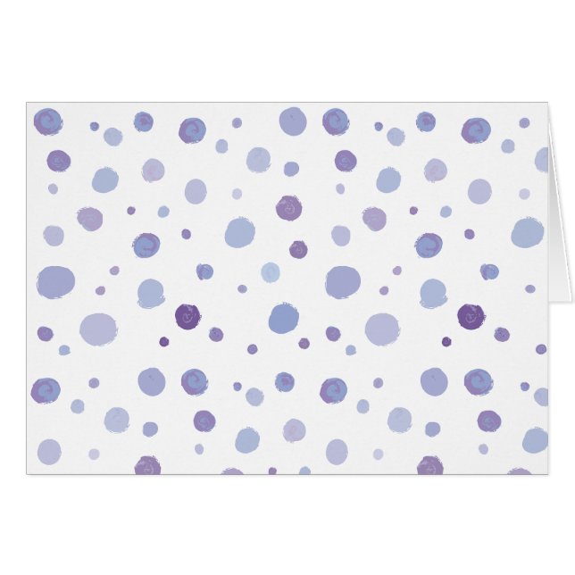puntos de polka pintados a mano (Anverso (Horizontal))