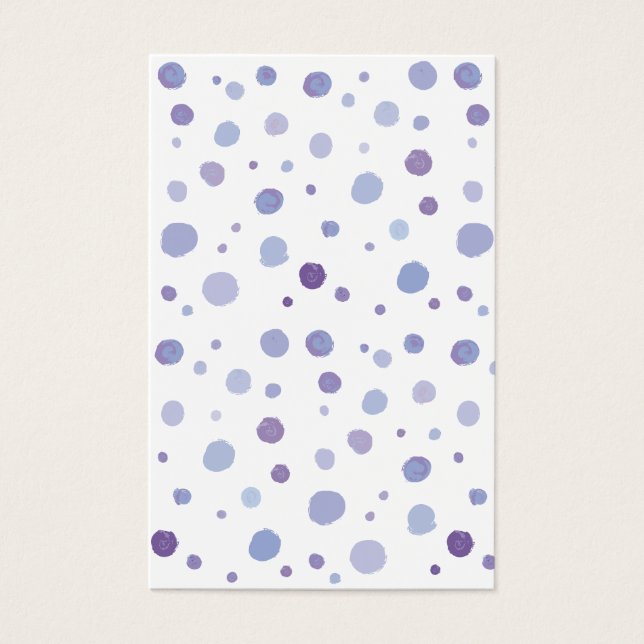 puntos de polka pintados a mano (Anverso)