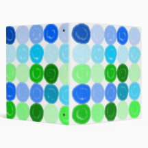 Puntos de Polka Verde Azul