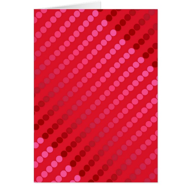 Puntos de satén - tonos de rojo profundo (Frente)