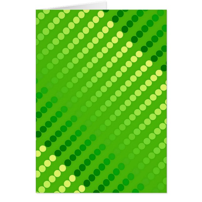 Puntos de satén - tonos verde lima (Frente)
