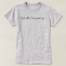Puntos divertidos ¡lo que iba a decir! Camiseta de