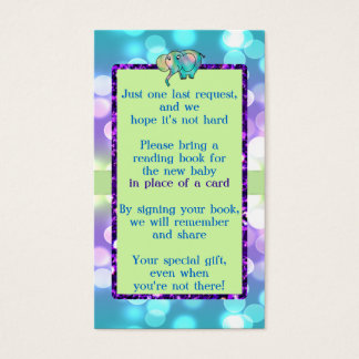 Puntos Esparkle Elephant Pastel Baby Shower CSTM3