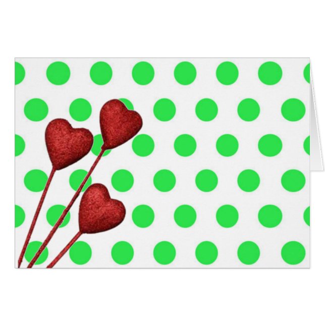 Puntos Mint Green Polka (Anverso (Horizontal))