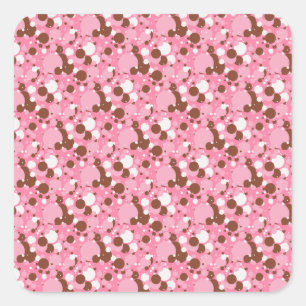 Puntos napolitanos 02 PEGATINAS rosados de piel os