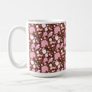 Puntos napolitanos 03 tazas de café M-15oz marrón
