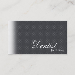 Puntos simples de la tarjeta de visita del
