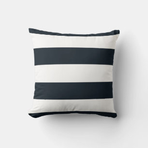 Puntos y bandas reversibles: Cojín decorativo (cua