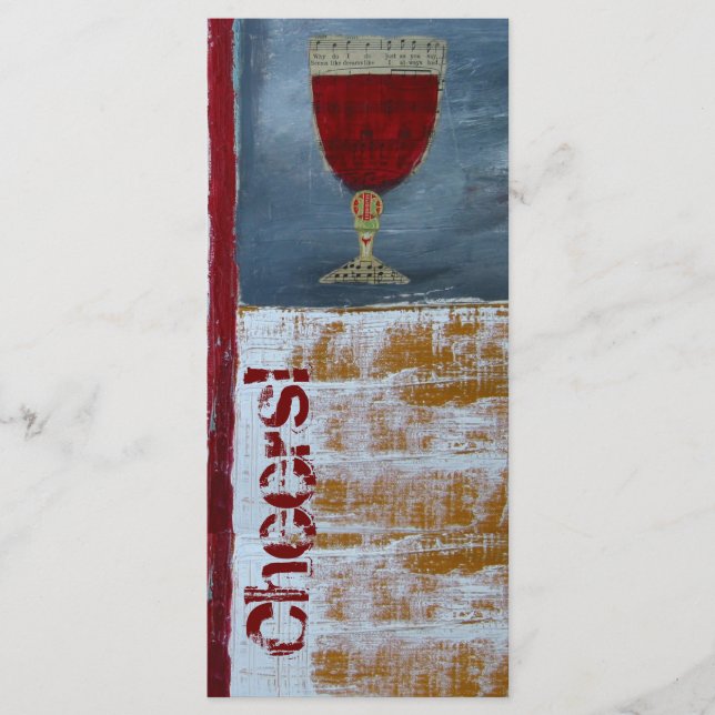 Puntuación de prueba de vinos (Anverso)