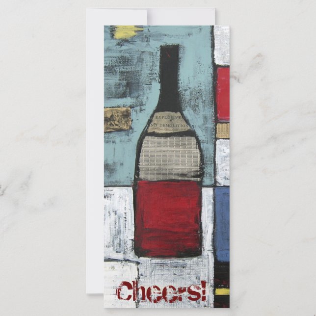 Puntuación de prueba de vinos (Anverso)