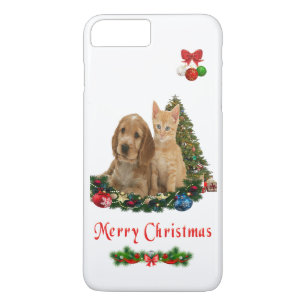 Puppy y Kitten iPhone 8/7 más funda