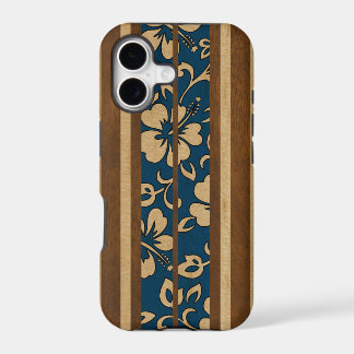 Pupukea Vintage Hawaiian Surfboard iPhone 5 Fundas