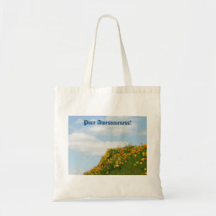 ¡Pura genialidad! bolsa de mano Flores de amapola