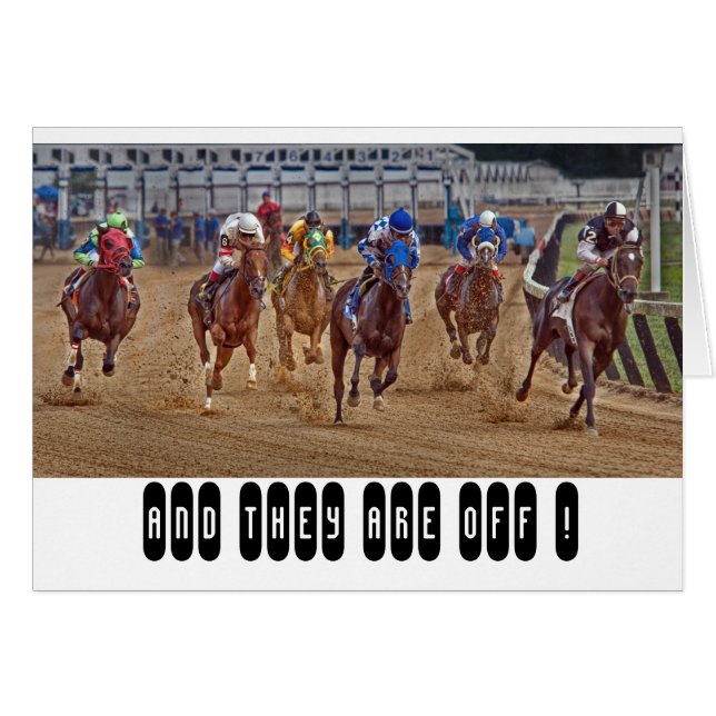 Pura sangre de los caballos de raza (Anverso (Horizontal))
