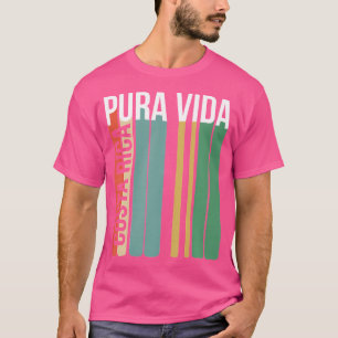 Pura Vida Costa Rica en camiseta