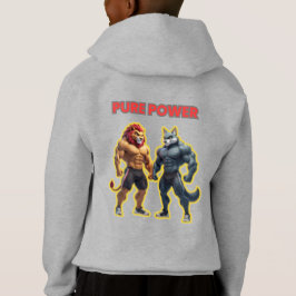 Pure Power – Strong Animal Muscle Cartoon Design