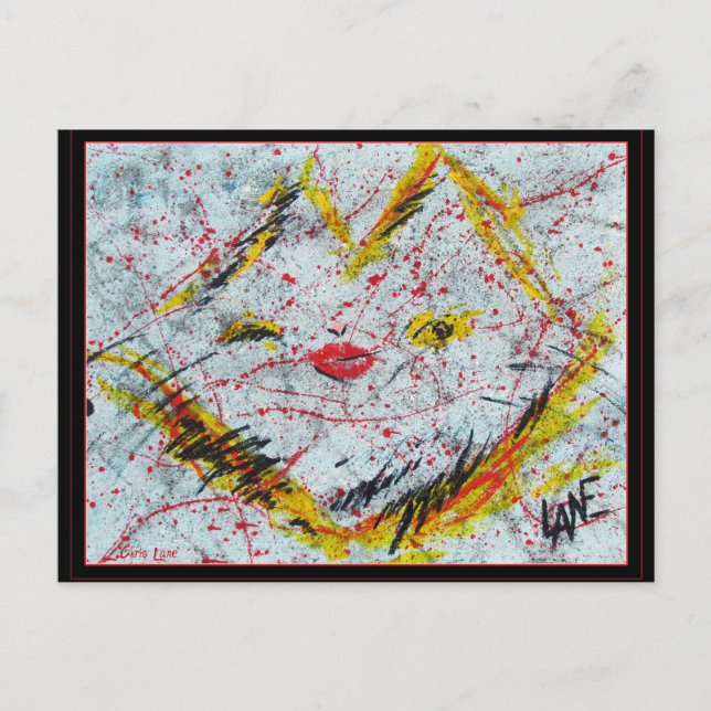 Purgar mi tarjeta postal del logotipo de la galerí (Anverso)