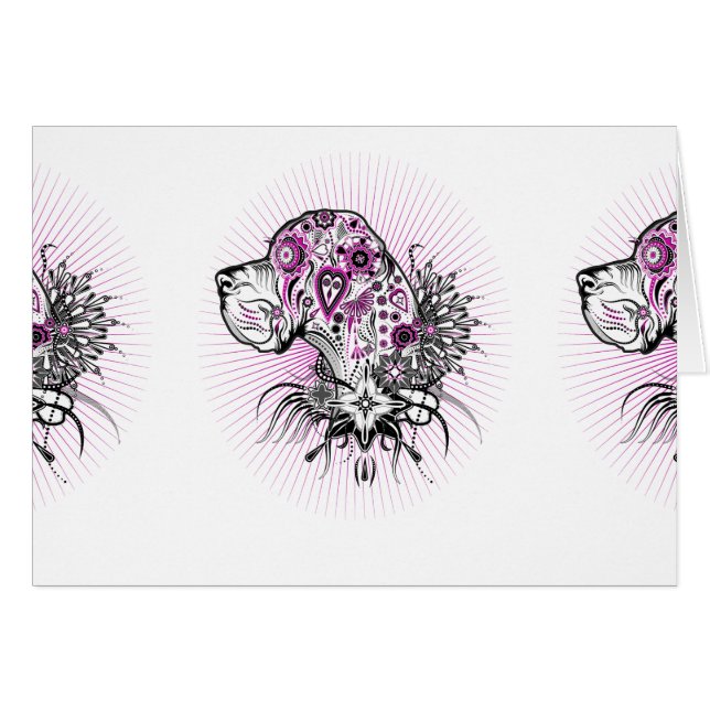 Purle Great DAne (Anverso (Horizontal))