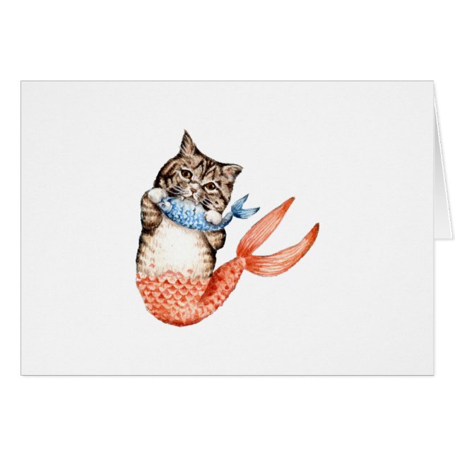 Purmaid Cat Mermaid (Anverso (Horizontal))