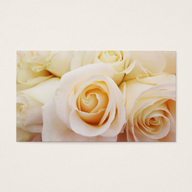 Puro de novia floral de rosas blancas (Frente)