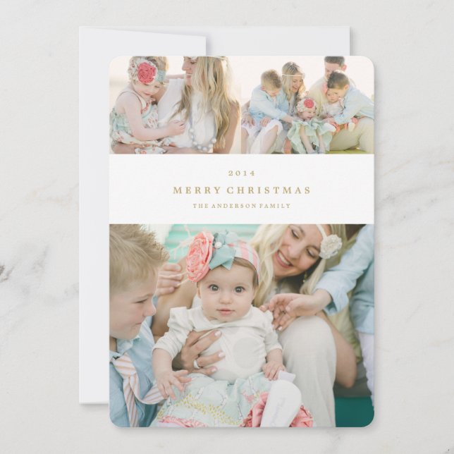 Puro | Tarjeta fotográfica de vacaciones (Anverso)