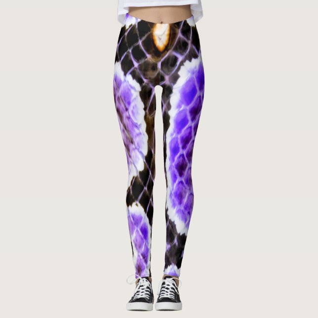 Purple Ball Python Leggings – Exotic Reptiles (Anverso)