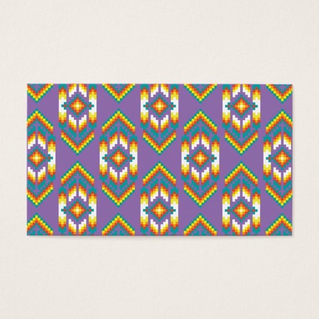 Purple de diseño nativo americano (Frente)
