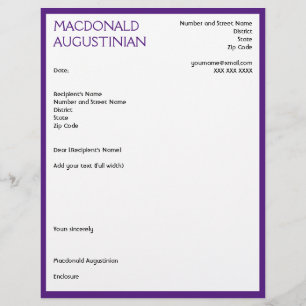 PURPLE DE Personalizable DE LA CARTA DE RECUPERACI