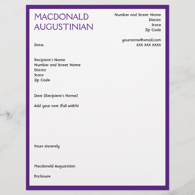 PURPLE DE Personalizable DE LA CARTA DE RECUPERACI (Anverso)