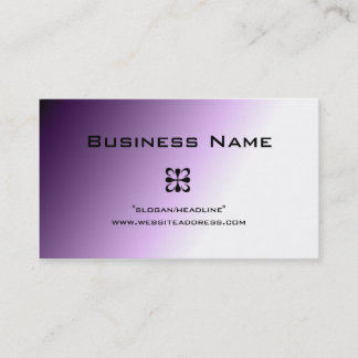 Purple Fade Design1 Tarjetas de visita