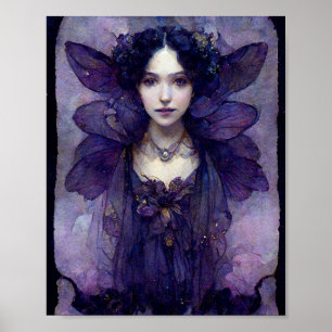 Purple Fantasy Poster de arte
