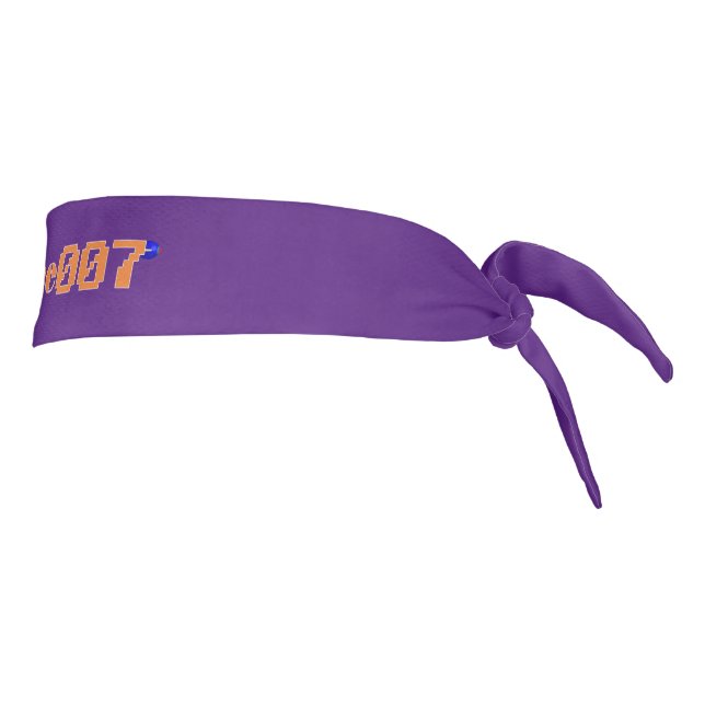 PURPLE (frontal) del logotipo Pudge007 Bandanna (Girar 90)