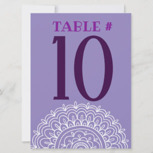 PURPLE HEMSA MANO de la tarjeta Fiesta Bat Mitzvah