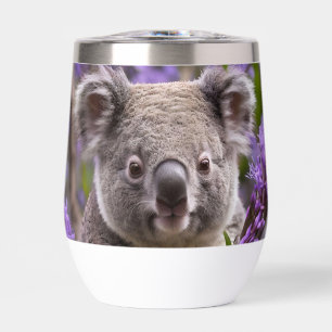 Purple Jacaranda Koala Bear,