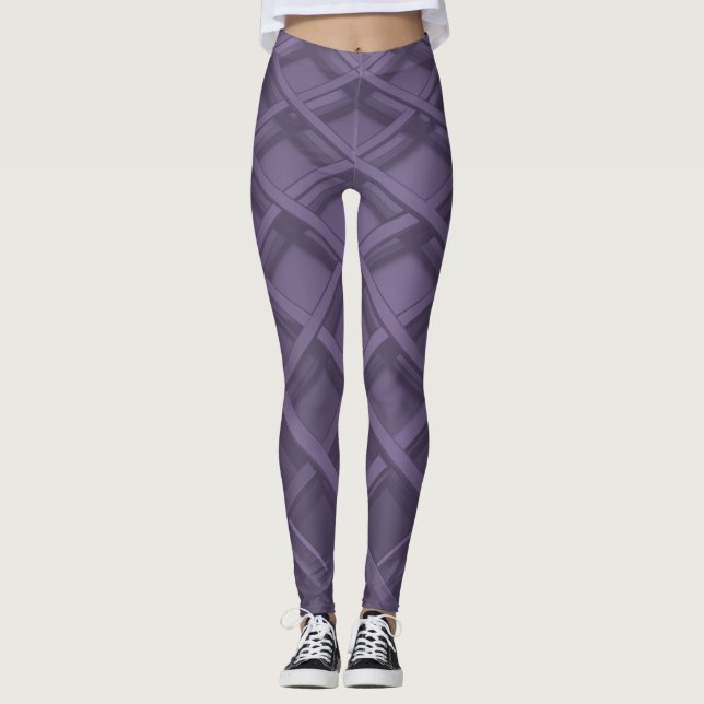 Purple Lattice Leggings (Anverso)