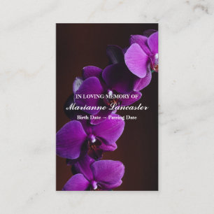 Purple Magnolia   Tarjetas conmemorativas de la or