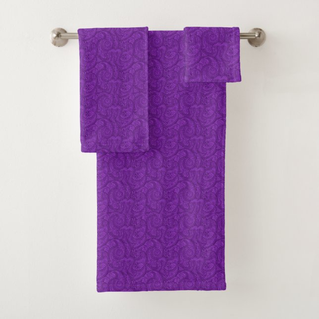 Purple Paisley (In situ)