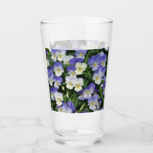 Purple Pansies Garden Floral