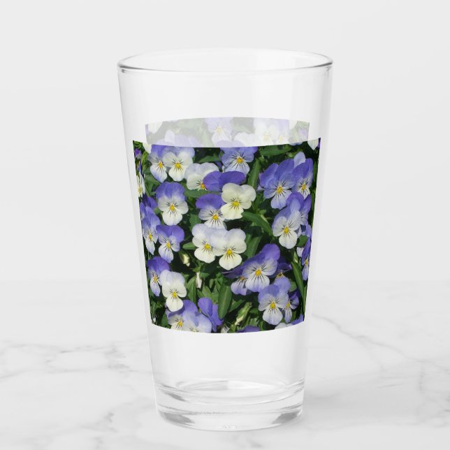 Purple Pansies Garden Floral (Anverso)