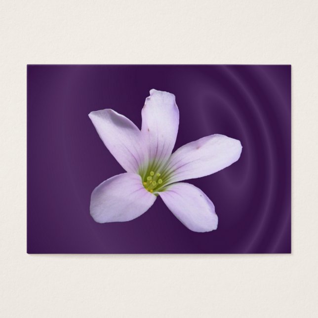 Purple Shamrock ~ ATC (Frente)